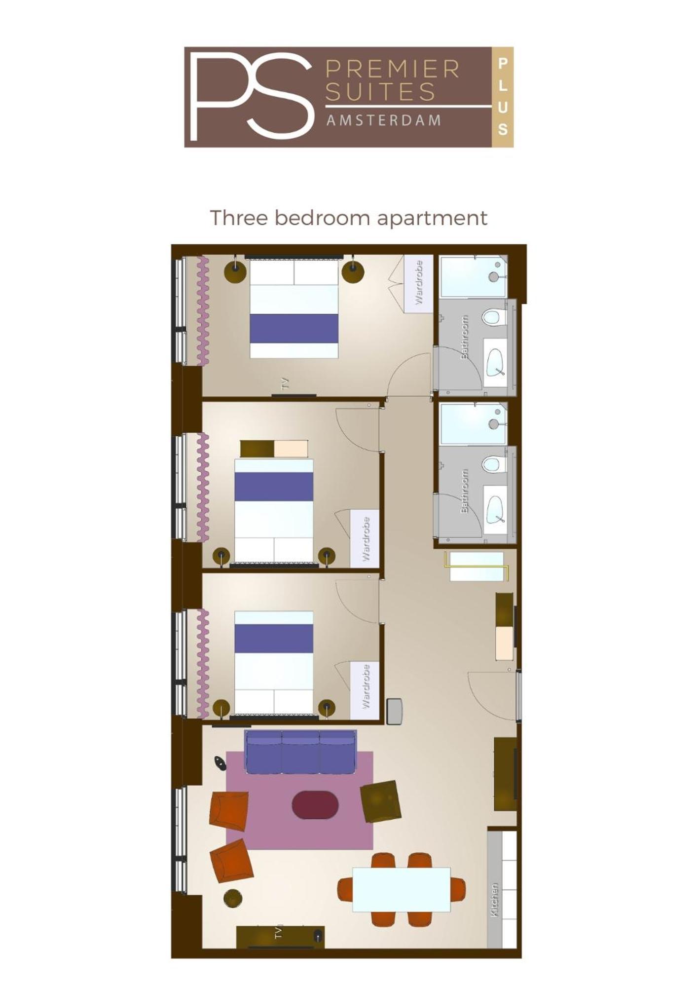Premier Suites Amsterdam Værelse billede