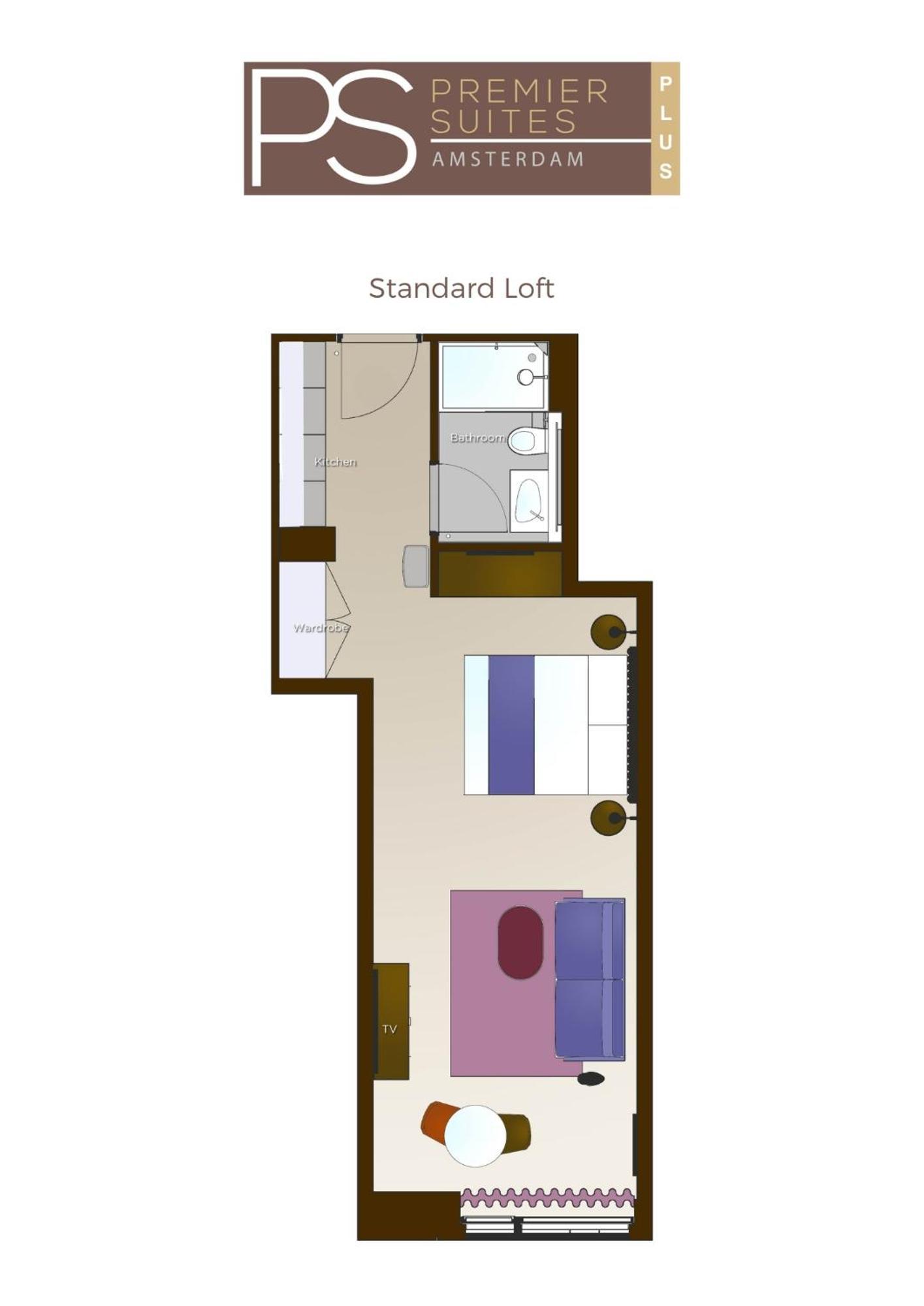 Premier Suites Amsterdam Værelse billede