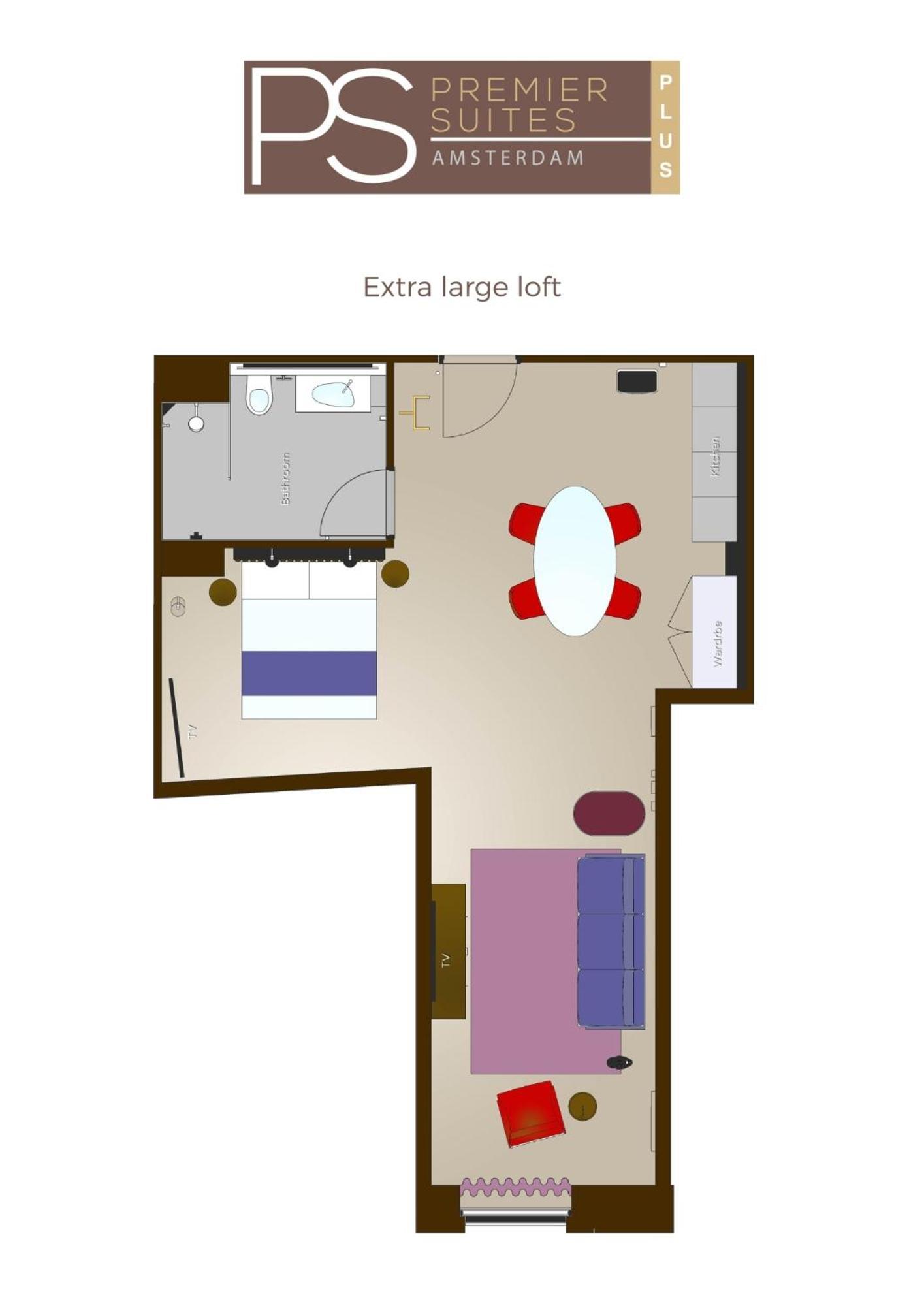 Premier Suites Amsterdam Værelse billede